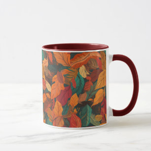 Colourful Fall Leaves Mug