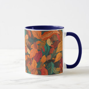 Colourful Fall Leaves Mug