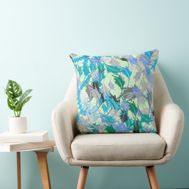 Colourful Falling Leaves 2 Cushion (Chair)