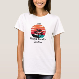Colourful Family Reunion Vacation T-Shirt