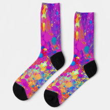Colourful Fancy Artistic Socks
