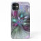 Colourful Fantasy Abstract Modern Fractal Flower