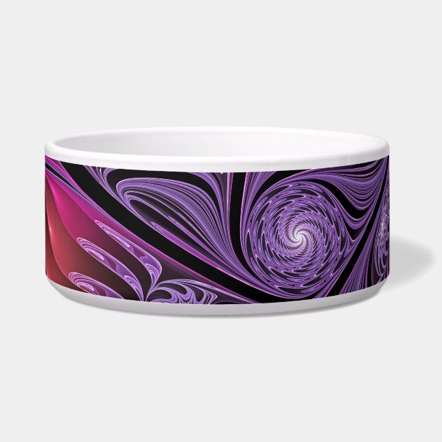 Colourful Fantasy Abstract Trippy Purple Fractal (Front)