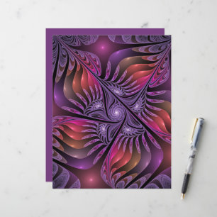 Colourful Fantasy Abstract Trippy Purple Fractal