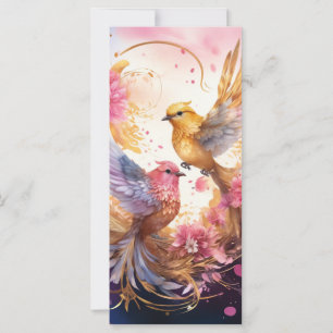Colourful Fantasy Bird Art