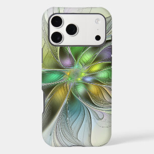 Colourful Fantasy Flower Modern Abstract Fractal