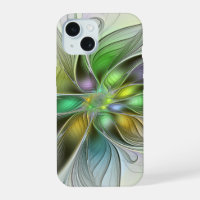 Colourful Fantasy Flower Modern Abstract Fractal