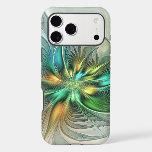 Colourful Fantasy Modern Abstract Flower Fractal