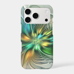 Colourful Fantasy Modern Abstract Flower Fractal