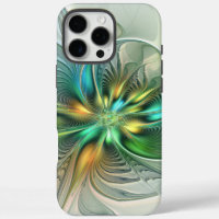 Colourful Fantasy Modern Abstract Flower Fractal