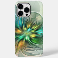 Colourful Fantasy Modern Abstract Flower Fractal