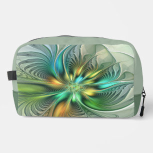 Colourful Fantasy Modern Abstract Flower Fractal Dopp Kit