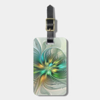Colourful Fantasy Modern Abstract Flower Fractal