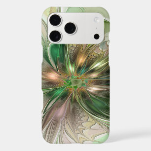 Colourful Fantasy Modern Abstract Fractal Flower