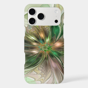 Colourful Fantasy Modern Abstract Fractal Flower