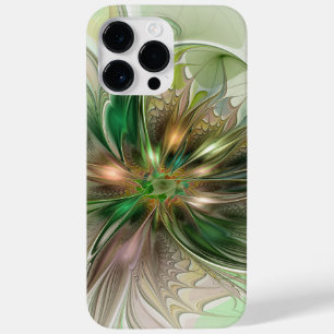 Colourful Fantasy Modern Abstract Fractal Flower Case-Mate iPhone 14 Pro Max Case
