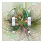 Colourful Fantasy Modern Abstract Fractal Flower