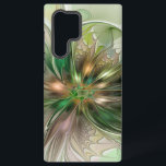 Colourful Fantasy Modern Abstract Fractal Flower Samsung Galaxy Case<br><div class="desc">Unusual colourful and magical fantasy flower.
Design for your Samsung Galaxy S22 Ultra case and more.</div>
