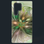 Colourful Fantasy Modern Abstract Fractal Flower Samsung Galaxy Case<br><div class="desc">Unusual colourful and magical fantasy flower.
Design for your Samsung Galaxy S22 Ultra case and more.</div>