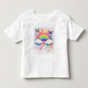 Colourful Fantasy Street Art Style Toddler T-Shirt