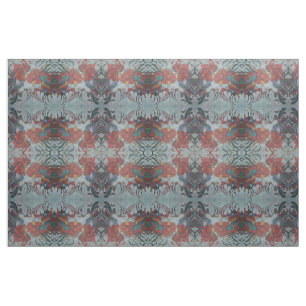 Colourful Farmyard Roosters Fabric