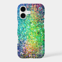 Colourful Faux Glitter Background