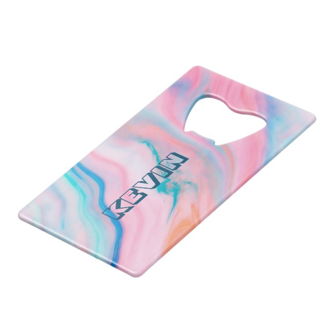 Colourful faux marble background (Back Angled)