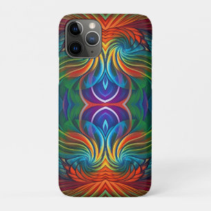 Colourful feather swirl  Case-Mate iPhone case