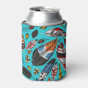 Colourful feathers can cooler