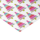 Colourful Festive Christmas tree party tissue
