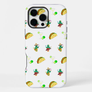 Colourful Festive Cinco de Mayo 2025 Dancing Cactu iPhone 16 Pro Max Case