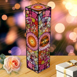 Colourful Festive Fine Art Mosaic Wine Box<br><div class="desc">A colourful and festive wine box featuring a mosaic mandala design. Beautiful for a birthday or other celebration.</div>