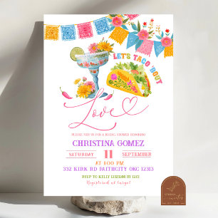 Colourful Fiesta Taco Bout Love Bridal Shower  Invitation