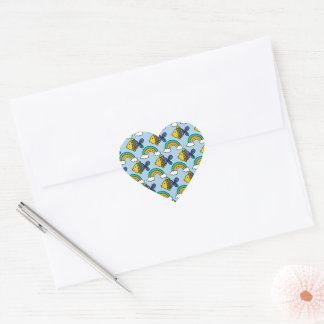 Colourful Fish and Rainbow Sticker