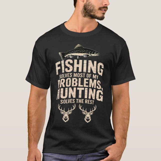 Colourful Fish - Collage T-Shirt (Front)