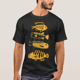 Colourful Fish Collection â€“ Various Fish Illustr T-Shirt
