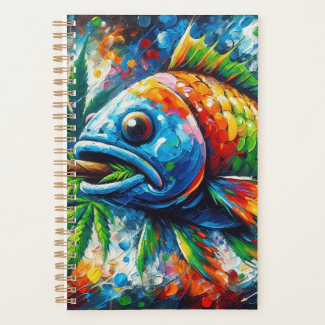 Colourful fish planner (Front)