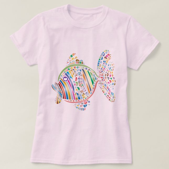 Colourful Fish T-Shirt (Design Front)