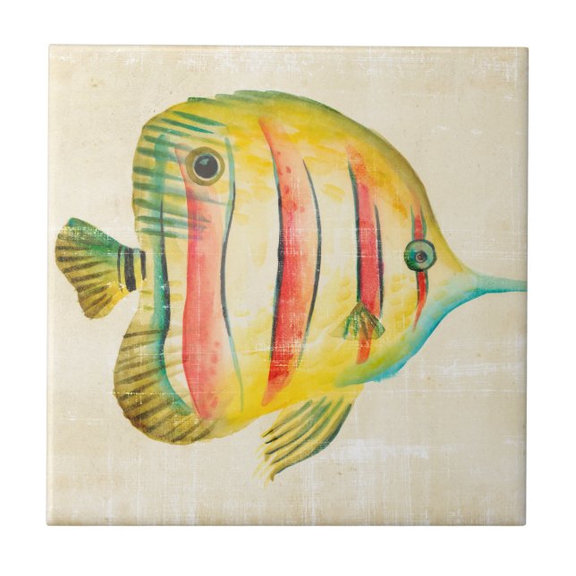 Colourful Fish Tile (Front)