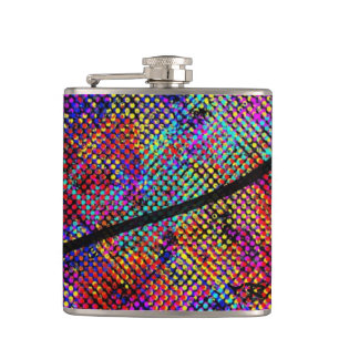 Colourful flask