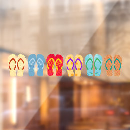 Colourful Flip Flops Summer Sandals