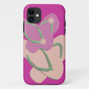 Colourful Flip Flops Vector Art iPhone 11 Case