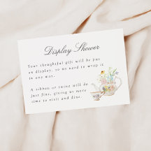 Colourful Floral Bridal Tea Party