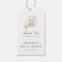 Colourful Floral Bridal Tea Party