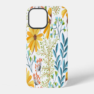 Colourful floral, decorative seamless decor iPhone 12 case