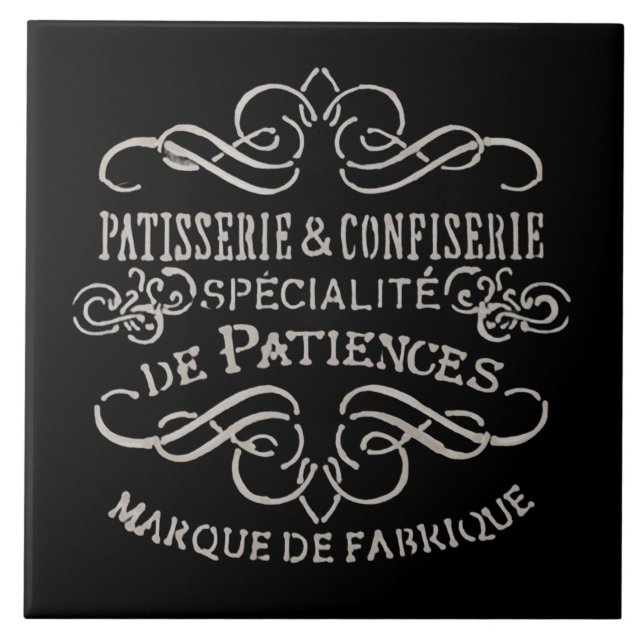 Colourful floral design tile (Front)