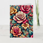 Colourful floral flowers shopping tote bag foil greeting card<br><div class="desc">Colourful floral flowers shopping tote bag At MotherEagle Inspires, we blend the soul-stirring power of poetry with beautifully crafted everyday items to create gifts that inspire, comfort, and elevate your space. Each product—from mugs and apparel to home décor and stationery—features original poems designed to resonate with your heart and spark joy...</div>