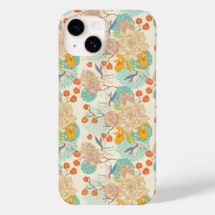 Colourful Floral Garden Pattern Case-Mate iPhone 14 Case