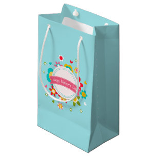 Colourful Floral Happy Mother's Day Gift Bag