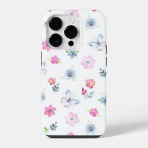 Colourful floral iPhone 14 pro case